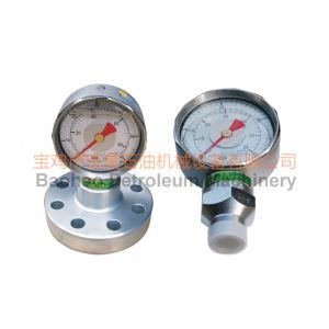 Medidor de presión de la bomba de lodo de perforación de yacimientos petrolíferos